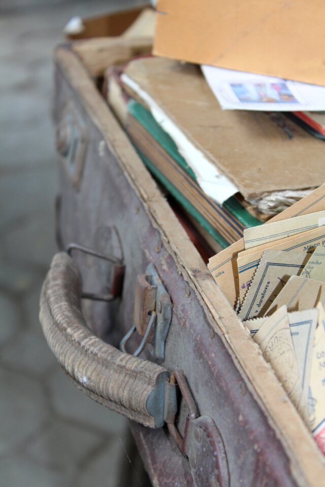 Letters stamps album