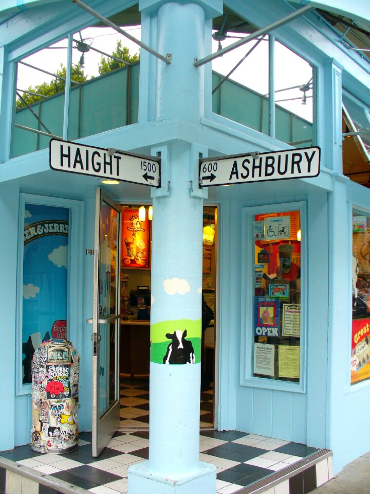 Famous haight corner
