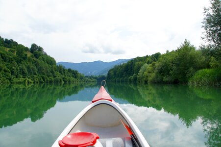 Canadians paddle boat paddle tour