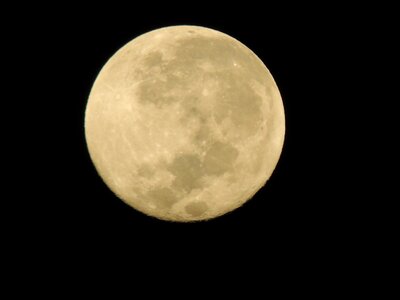 Space full moon astronomy photo