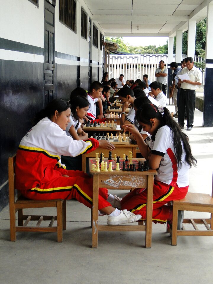 Competition sports chess