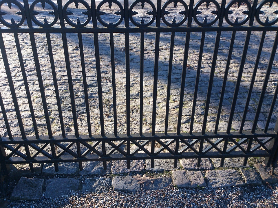 Pattern black cobblestone