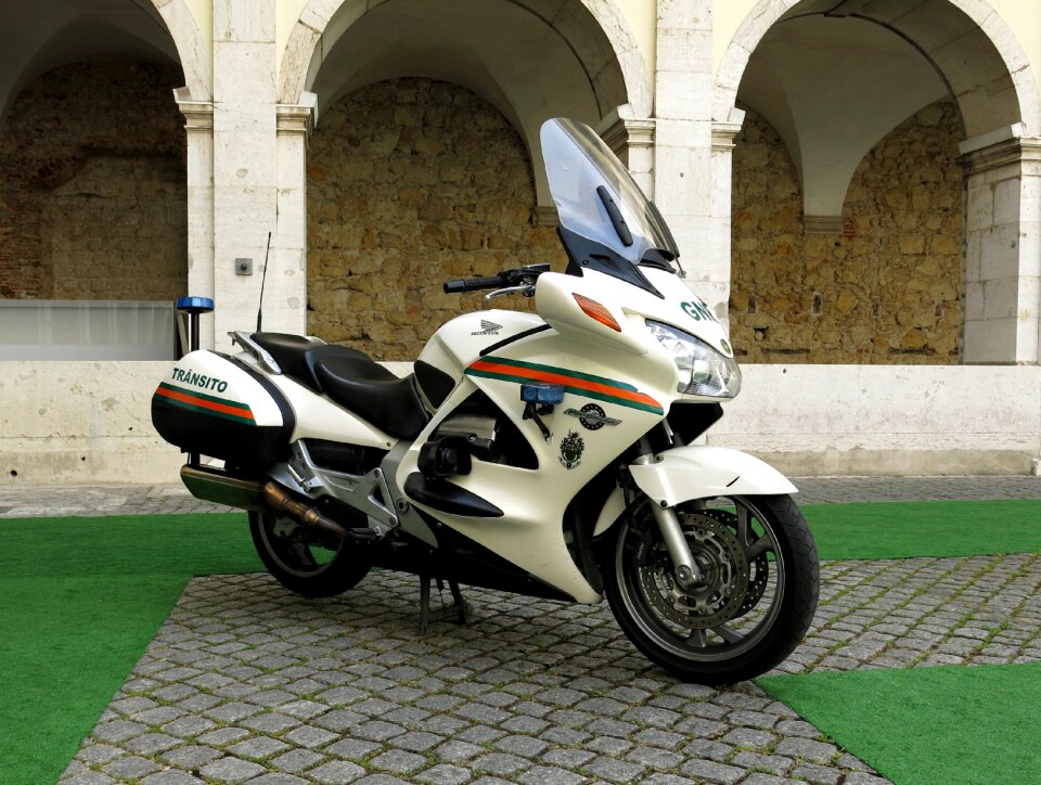 Lisbon police motorcycle vehicle