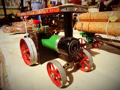 Vintage railway transport