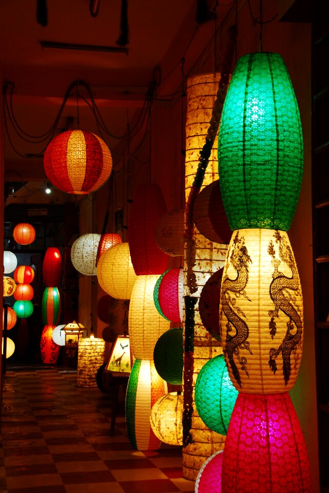 Asia travel lights