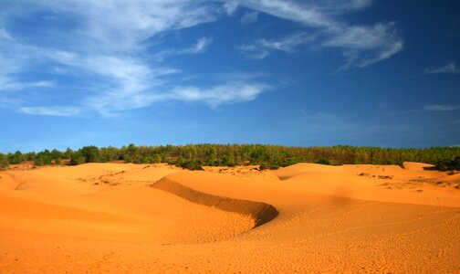 Sand hill phan thiet vietnam photo