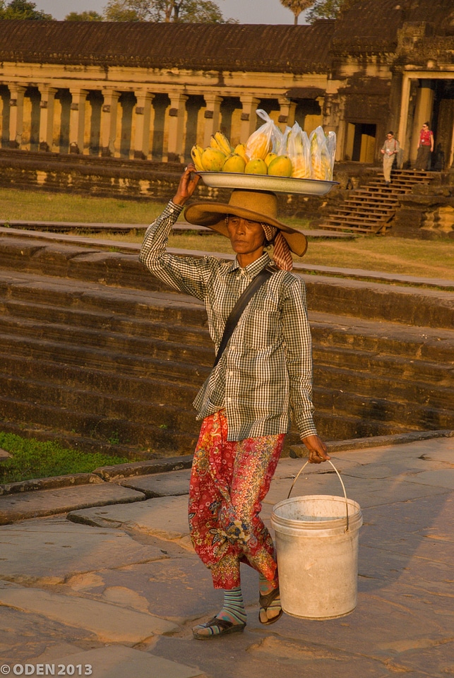 Siem reap woman hard