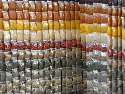 Market small bags plastic bags