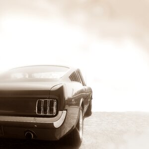 Mustang retro classic