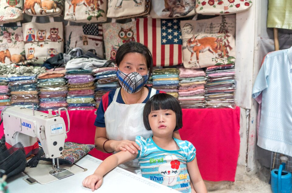 Seamstress shop clothing