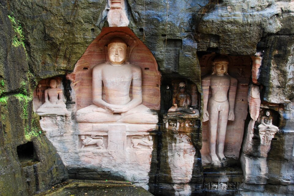 Travel asia stone statue