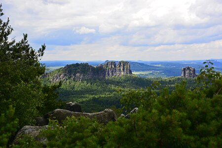 Mountains nature landscape photo