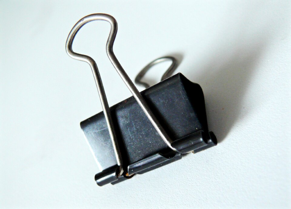 Office supplies steel clamp spring clip