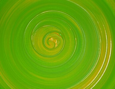 Colored circle abstract painting photo