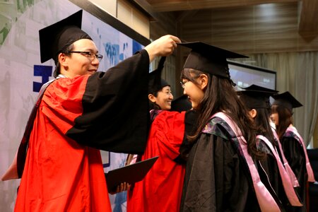 Graduation ceremony square hat