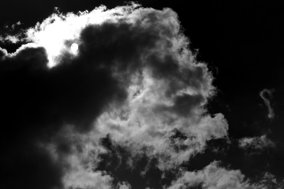Sky clouds covered sky