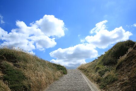 Cloudy sky nature cloudy