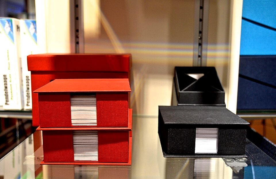 Paper paper goods red