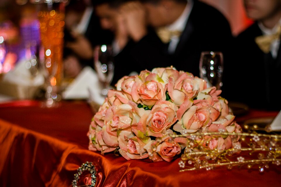 Wedding reception banquet