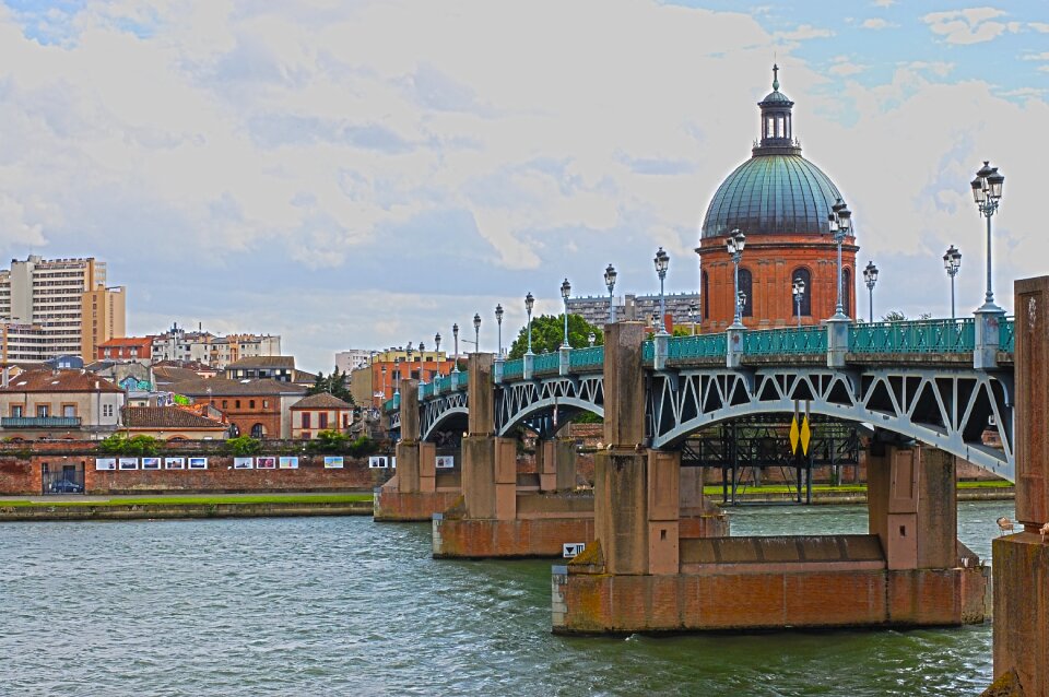 Toulouse sky urban landscape