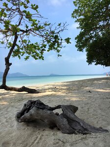 Island sea landscape
