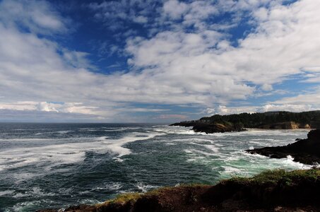 Oregon rocky coastline