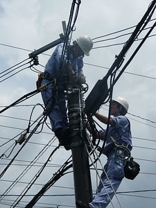 Mechanic lines outdoor cables