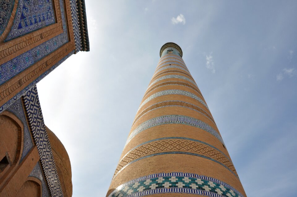 Uzbekistan khiva minaret