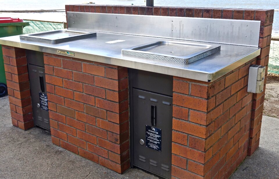 Grill barbecue outdoor