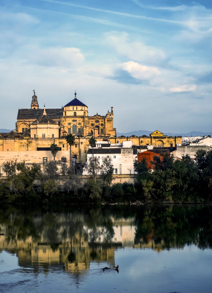 River ribera reflection