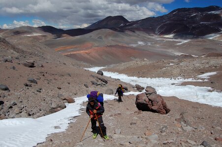 Andes landscape cordillera photo