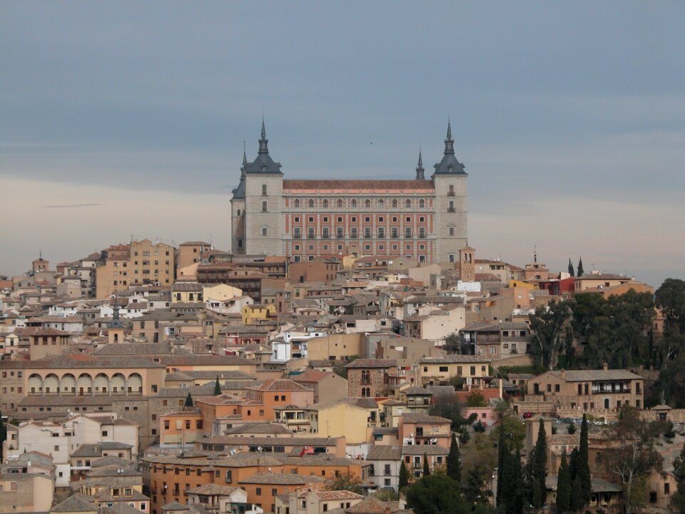 Spain castile - la mancha historic buildings photo