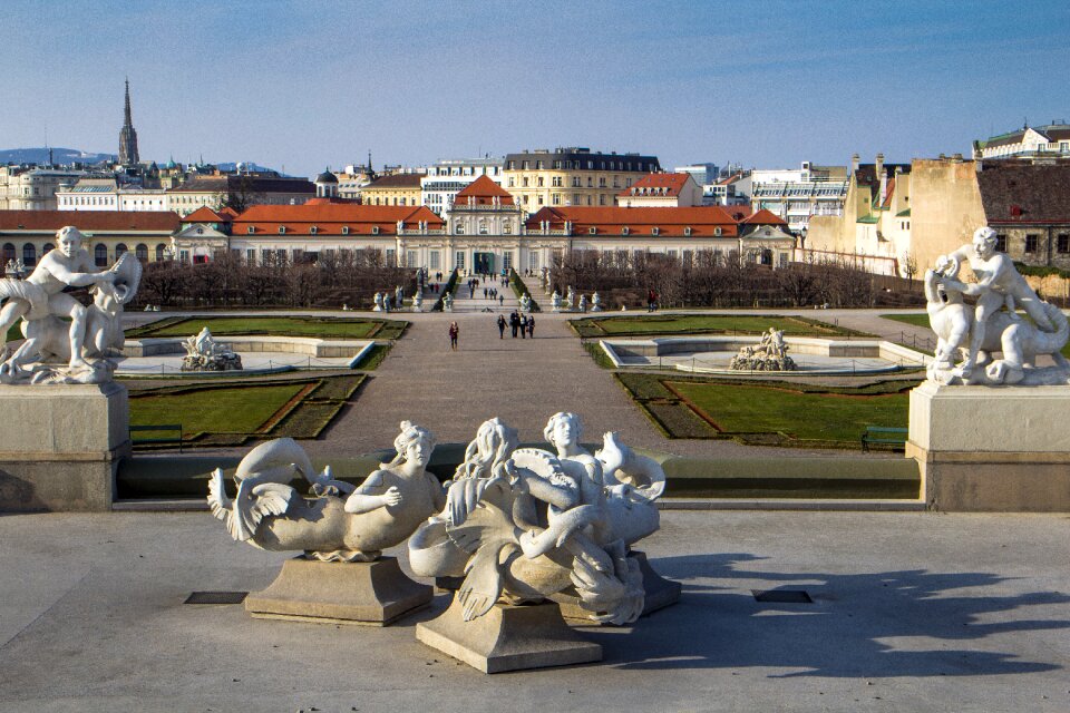 Barockschloss belvedere castle