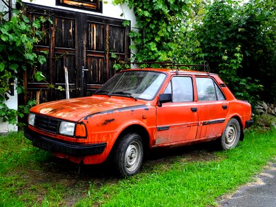 Skoda veteran automobile