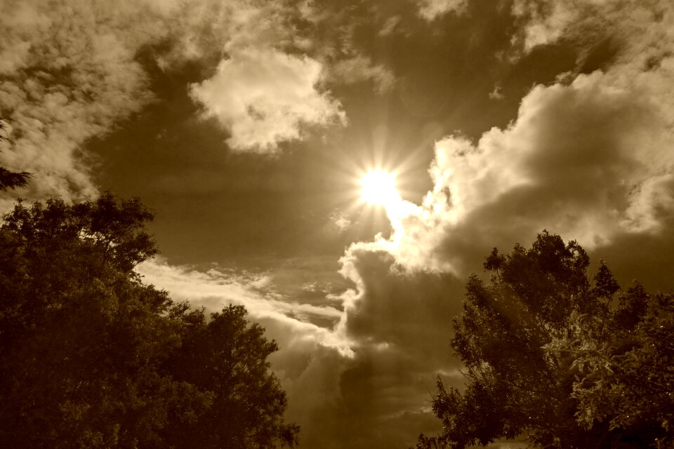 Sun sunrays heaven