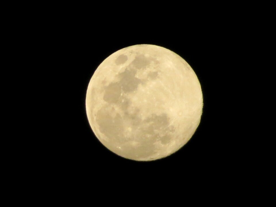 Full moon sky nature