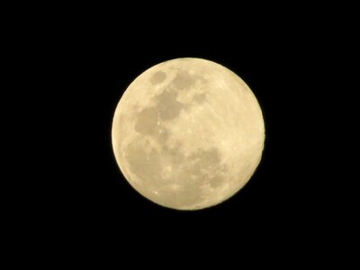 Full moon sky nature