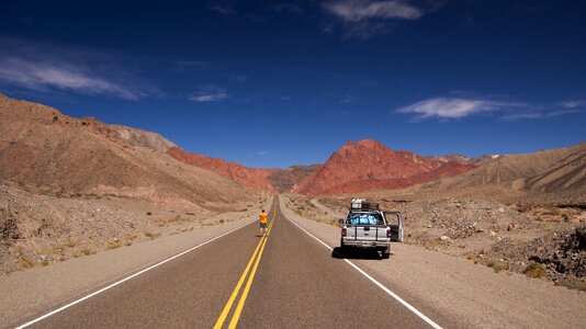 Andes landscape cordillera