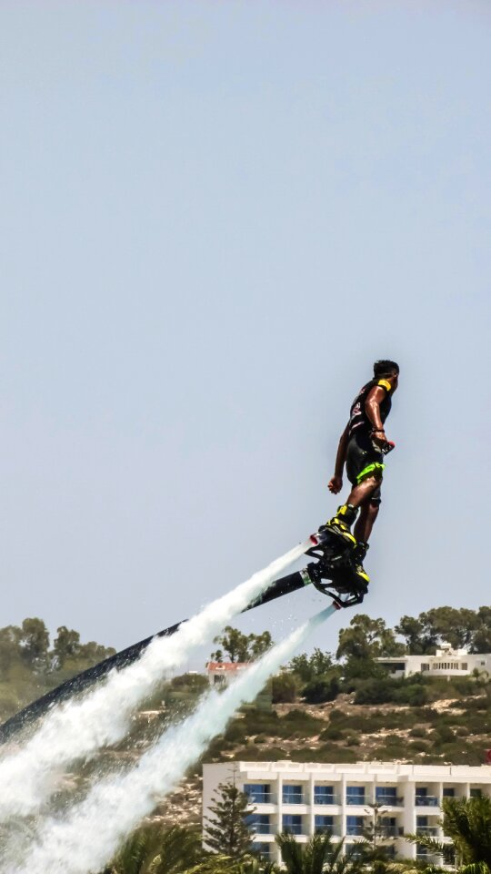 Action freestyle man