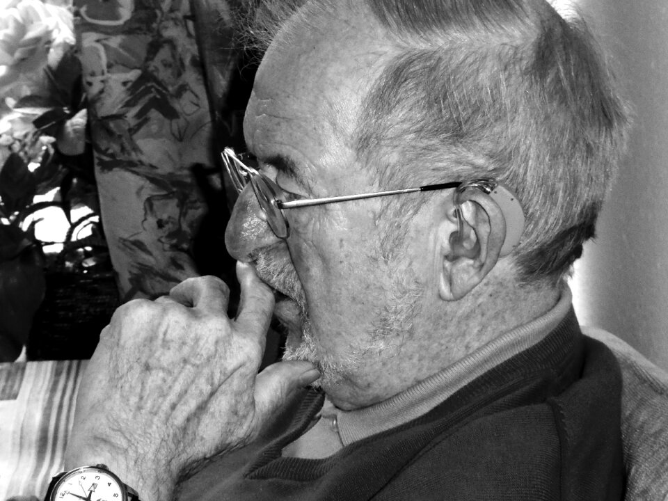 Black and white person recover
