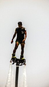 Action freestyle man