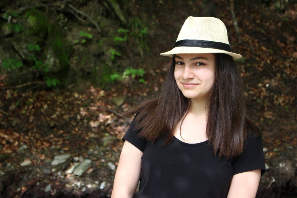 Hats portrait forest