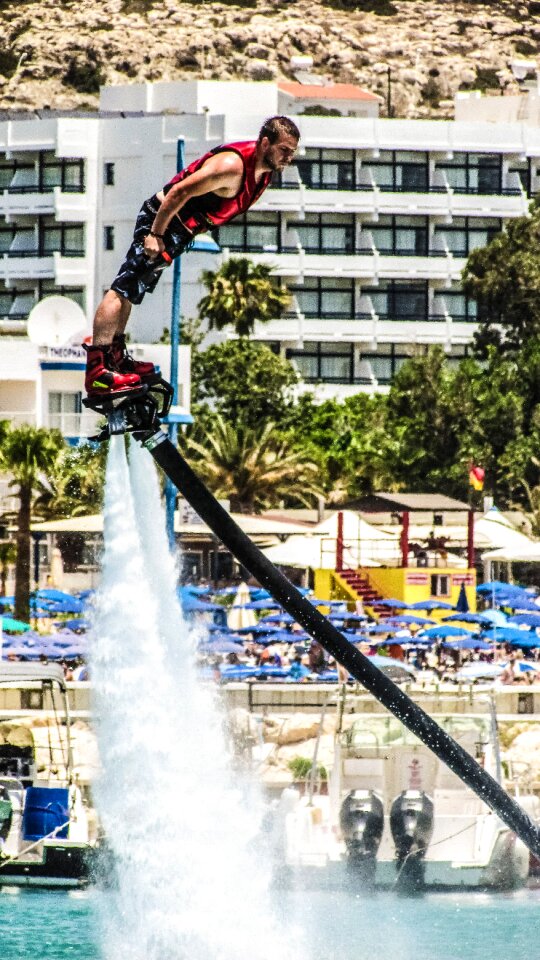Action freestyle man