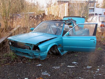 Bmw e-21 e21 baur cabriolet