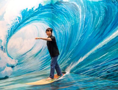Art in paradise 3d museum illusion