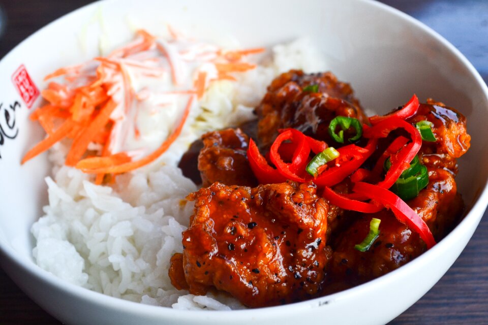Japanese food fresh asian