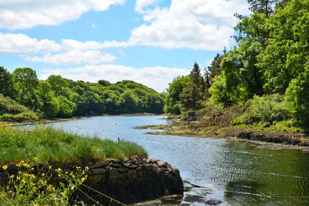 Inlet river coast photo