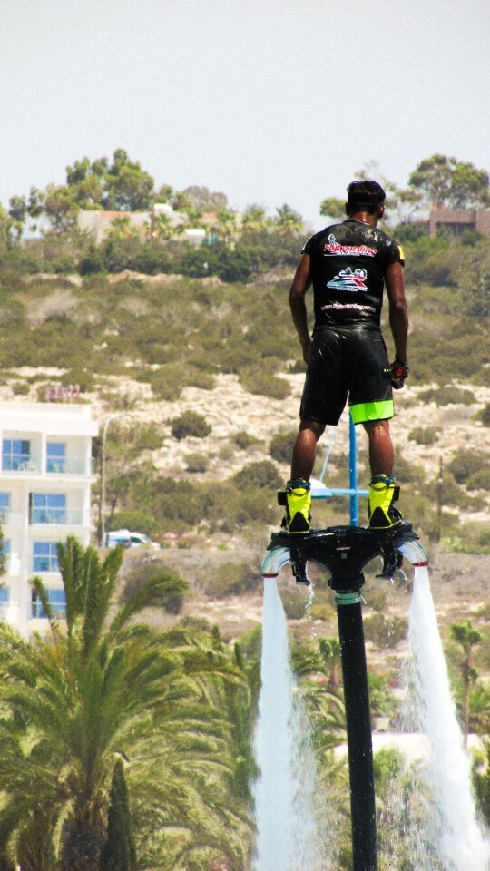 Action freestyle man