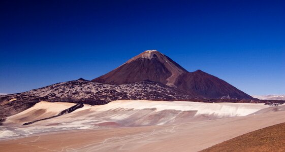Andes landscape cordillera