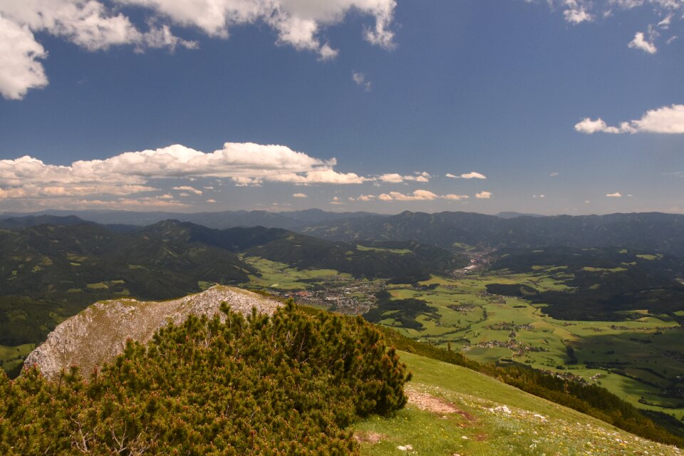 Landscape hiking austria